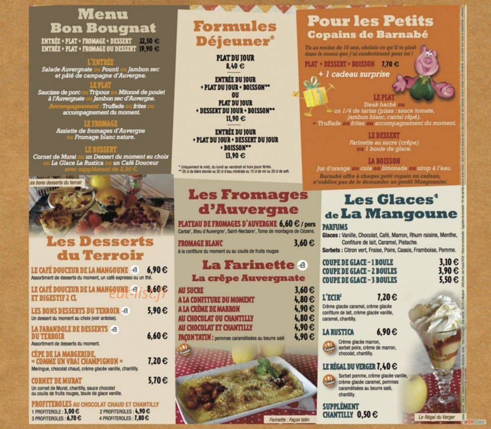 La Mangoune — carte page 4