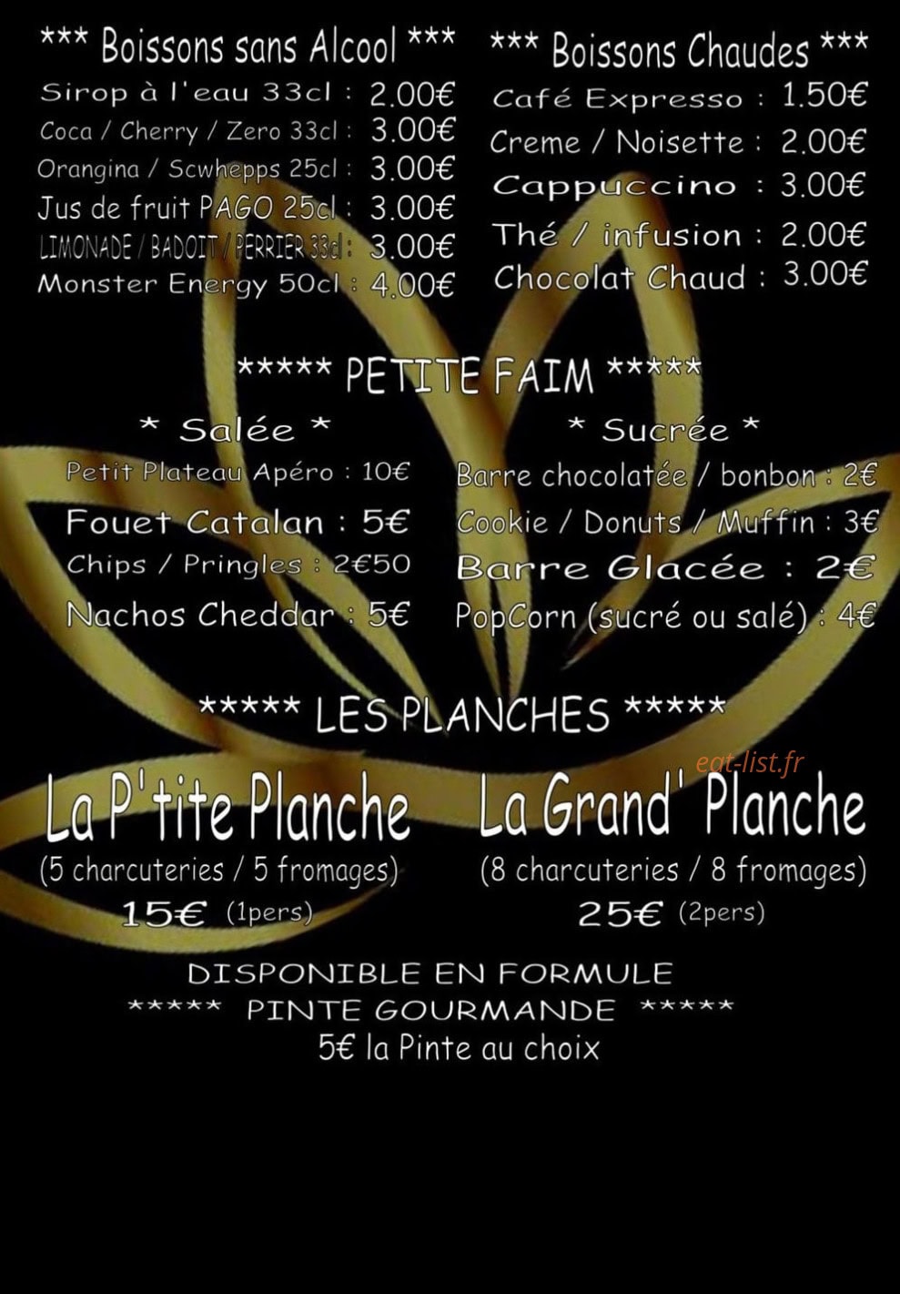 Le Mulligan — carte page 1