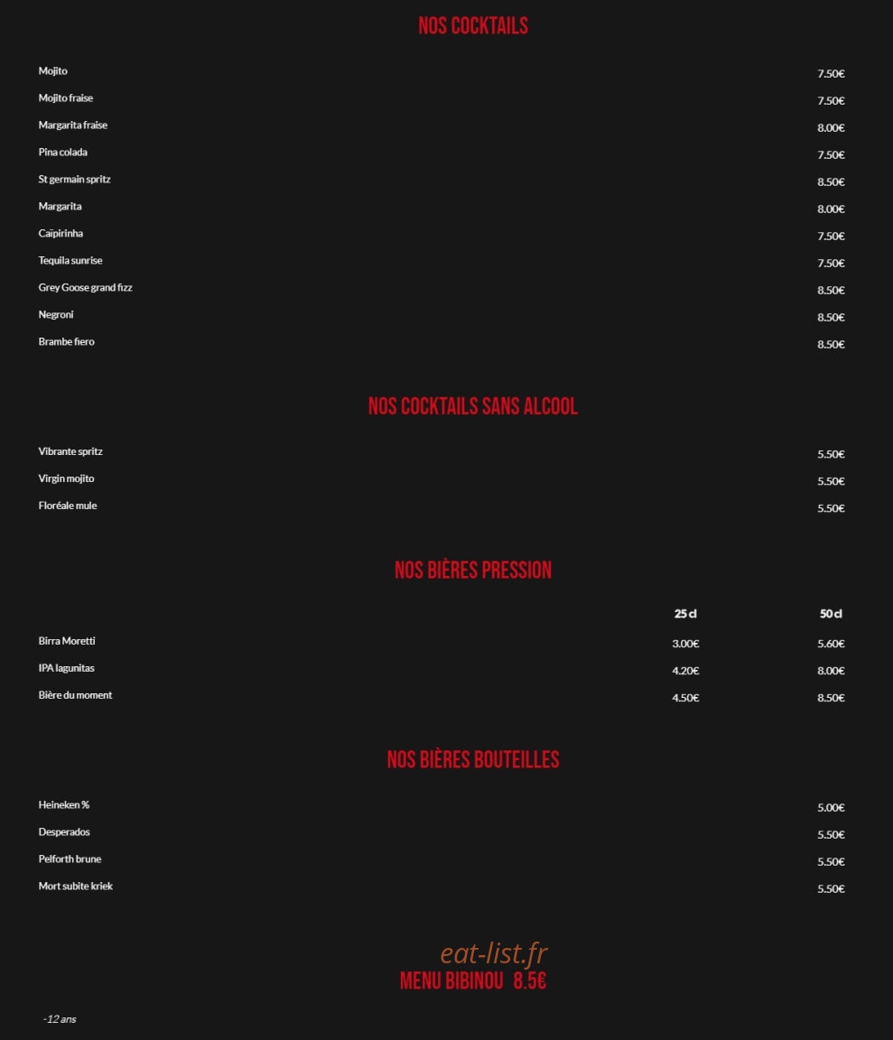 M.Cheers — carte page 2