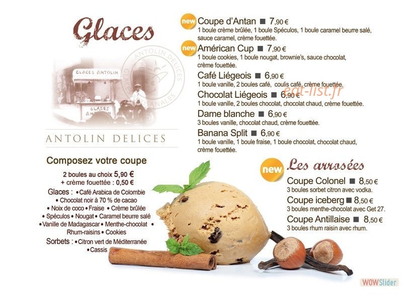 Indian Saloon — carte page 6