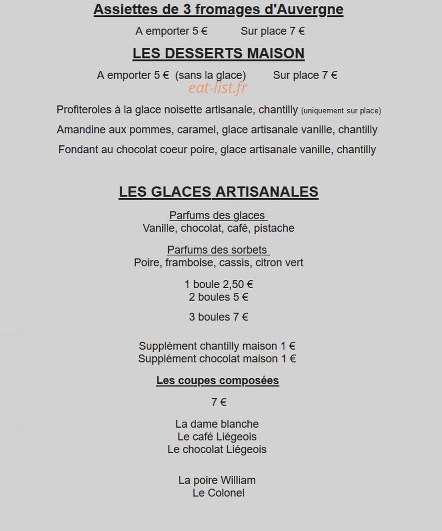 La Chabana — carte page 4