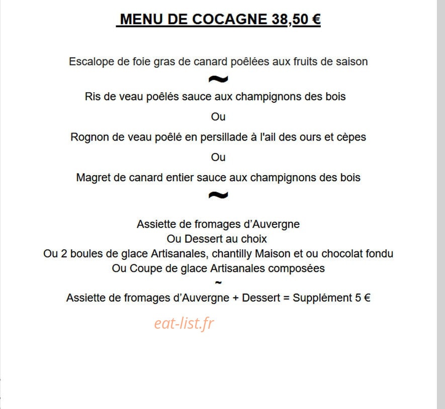 La Chabana — carte page 6