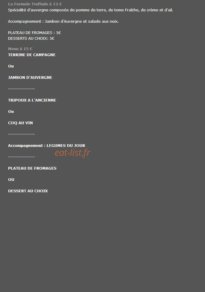 La Pachade — carte page 5