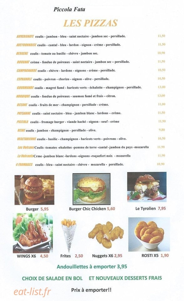 Piccola fata — carte page 1