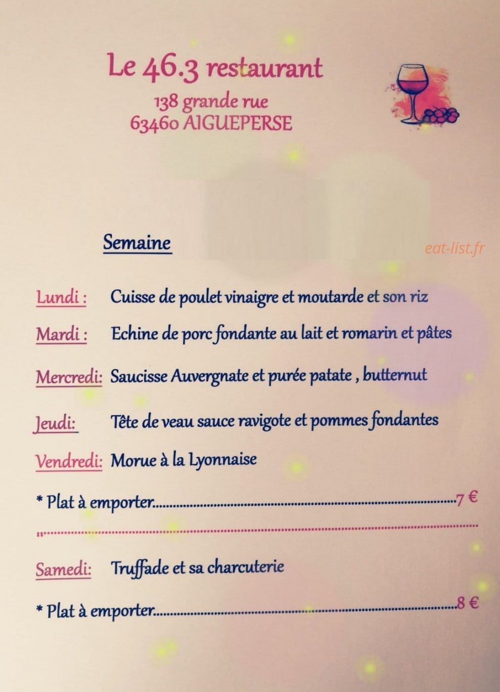 Le 46.3 — carte page 1