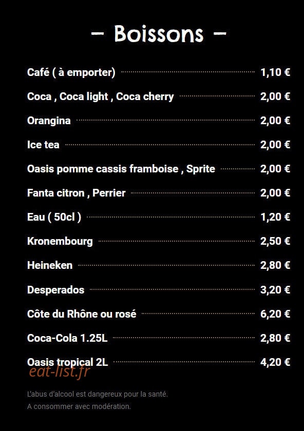 Le Ramses — carte page 12
