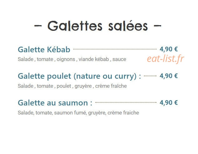 Le Ramses — carte page 8