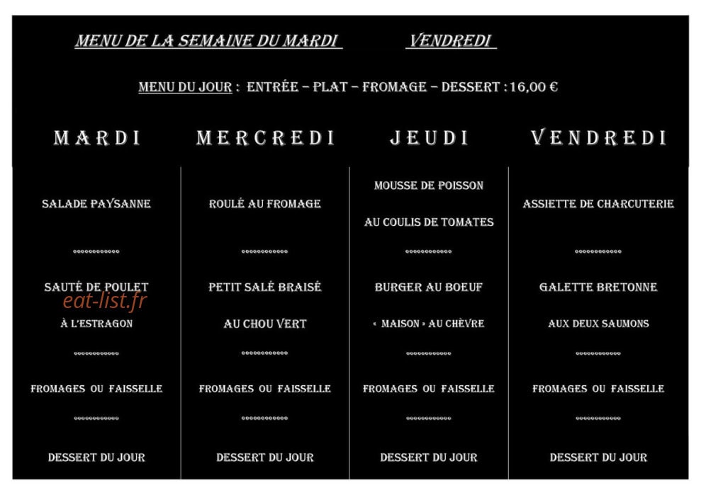Auberge de Montjoux — carte page 1