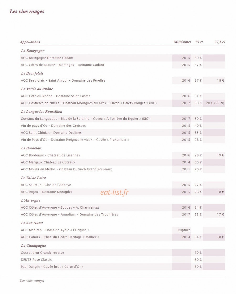 Mon Auberge — carte page 7