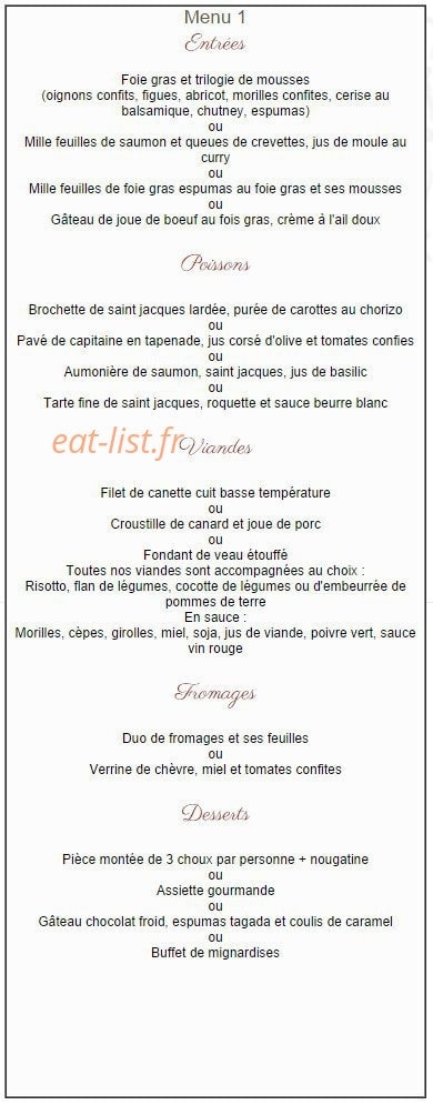 Déliç à Dom — carte page 2