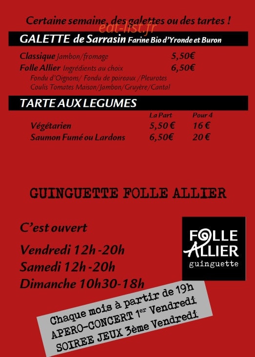 Guinguette Folle Allier — carte page 3