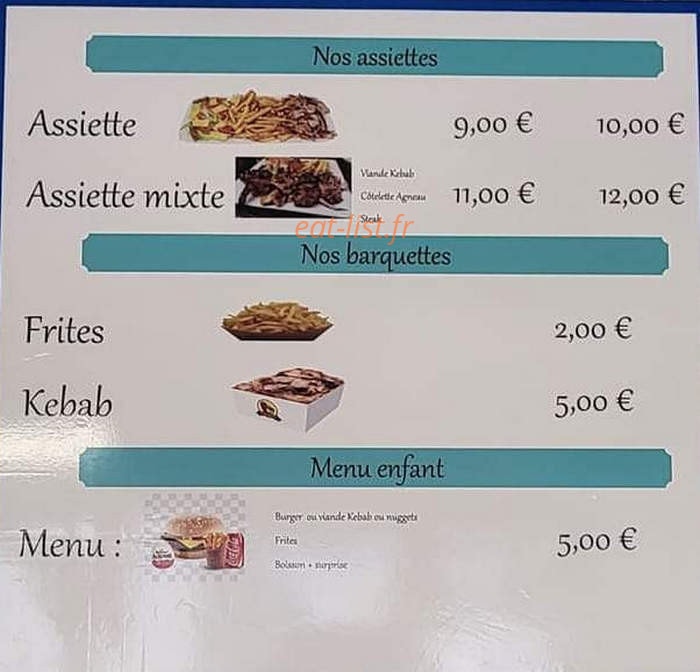 Antalya Kebab — carte page 2