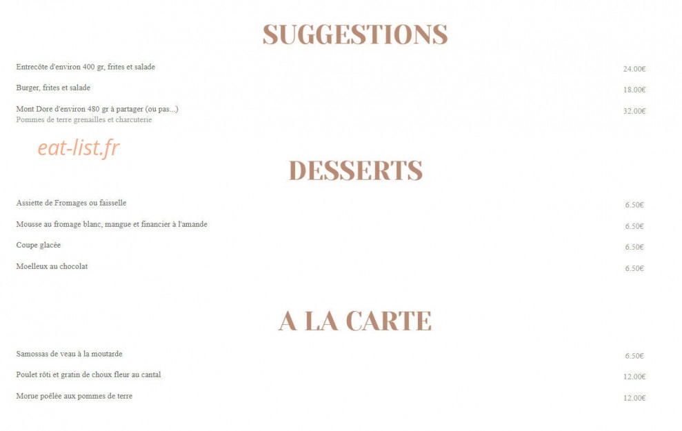 L'alternative — carte page 1