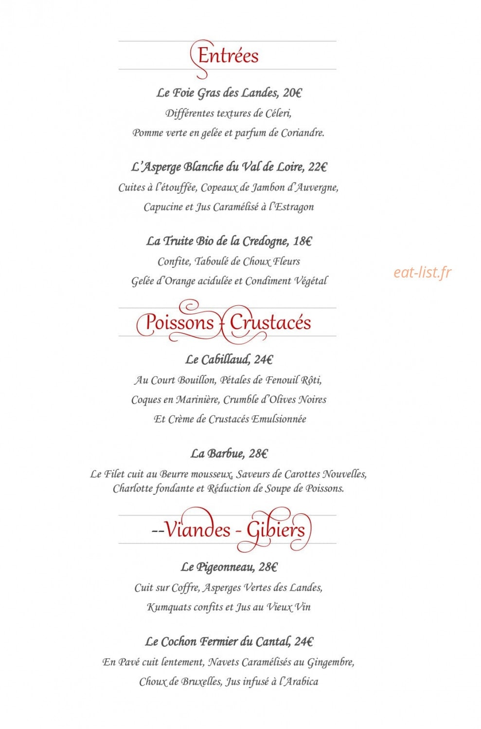 Le Clois Saint Eloi — carte page 1