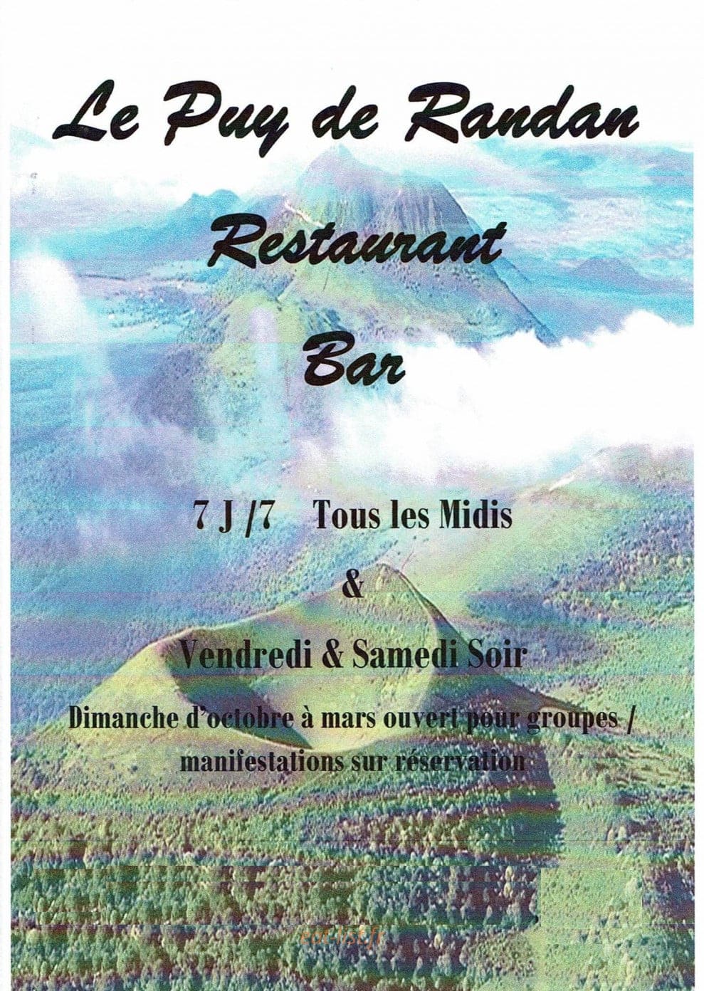 Le puy De Randan — carte page 1