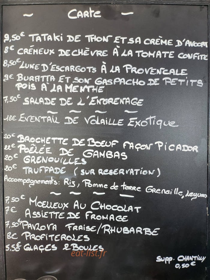 L'engrenage — carte page 1