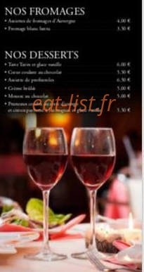 Restaurant du Pont — carte page 6