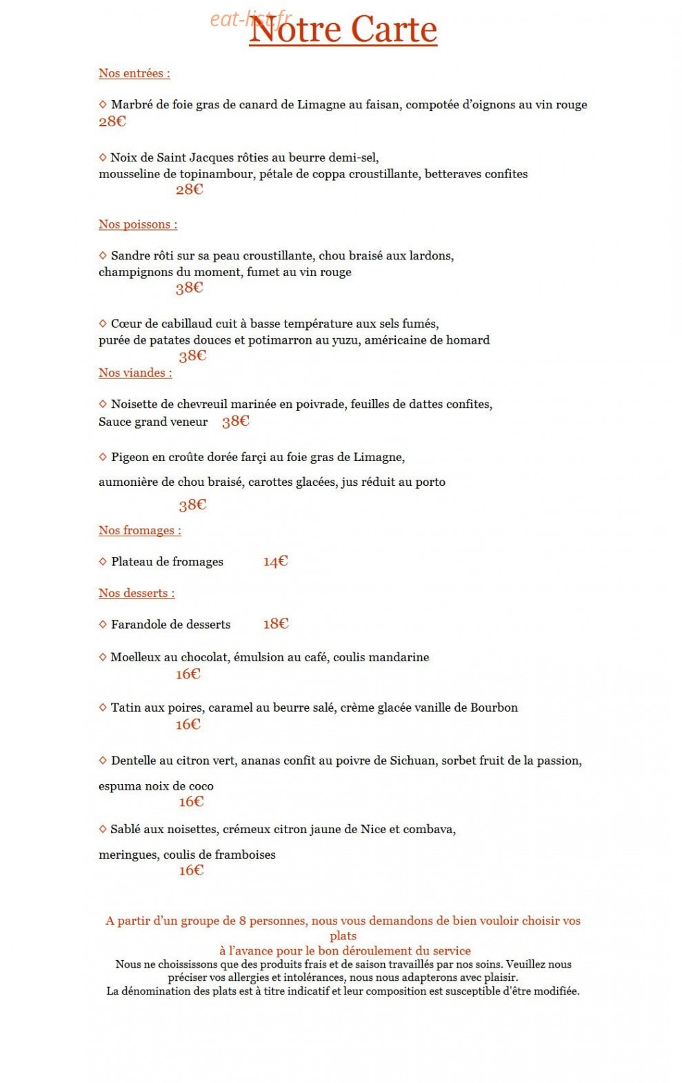 Le Carrousel — carte page 3