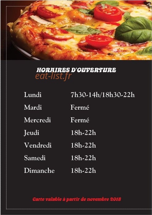 Pizzeria De La Fontaine — carte page 4