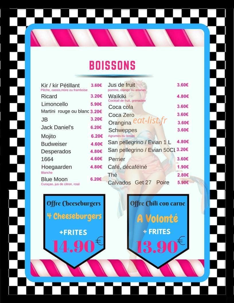 Blue Grill — carte page 6