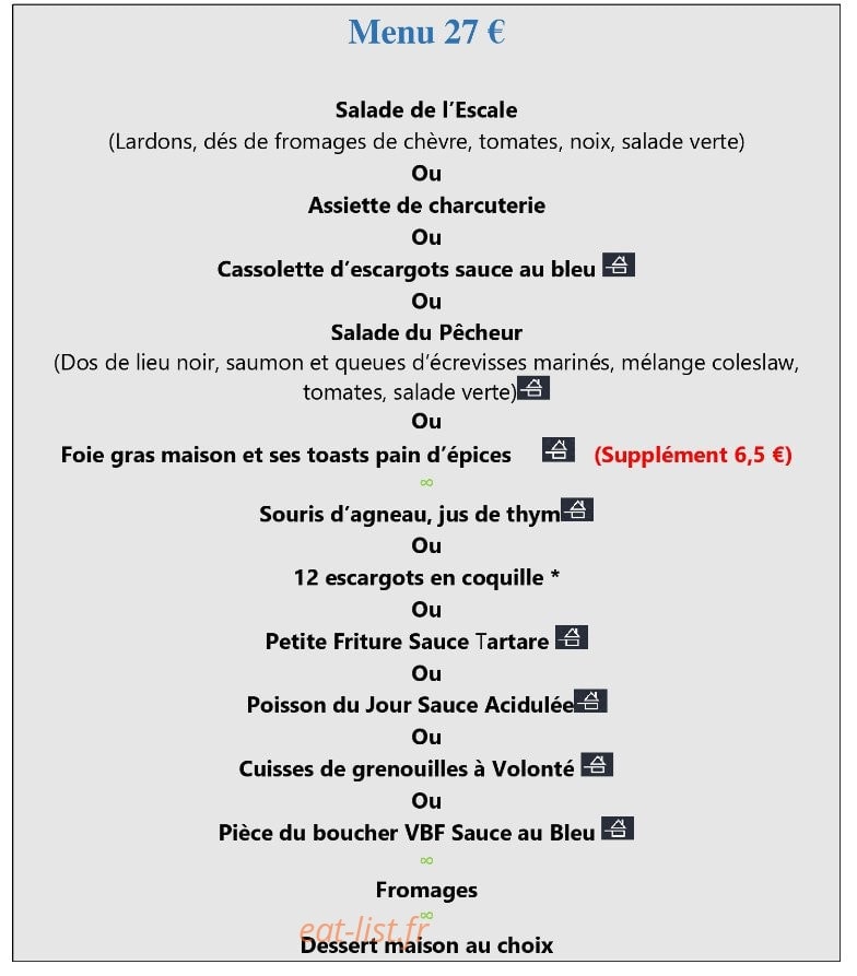 L'escale — carte page 2
