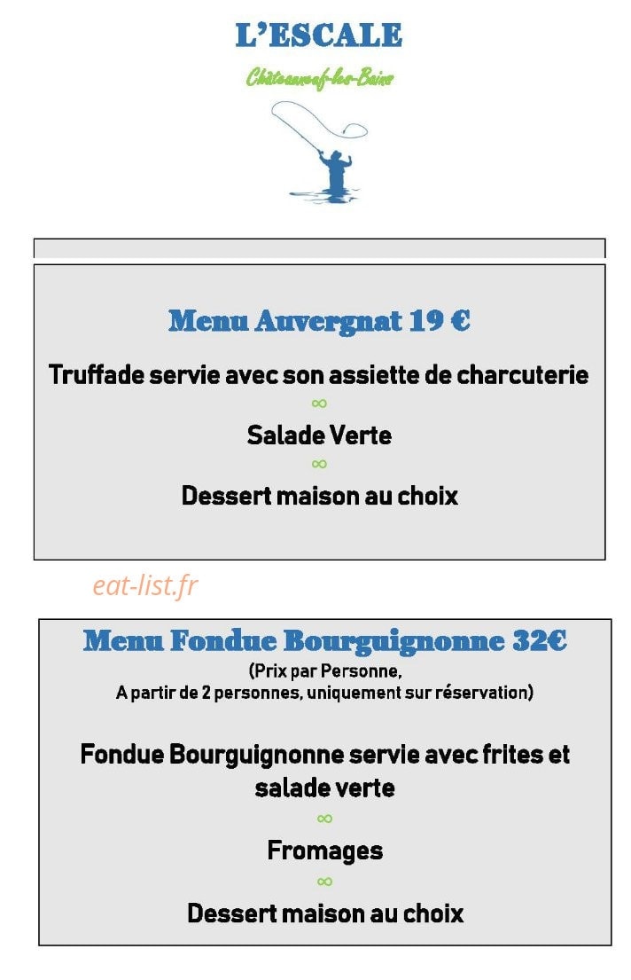 L'escale — carte page 3