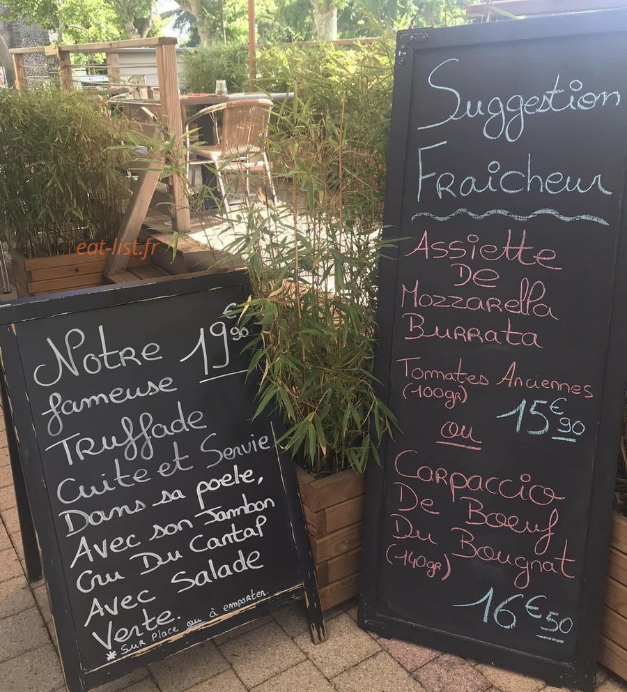 Bistrot d'olivier — carte page 2