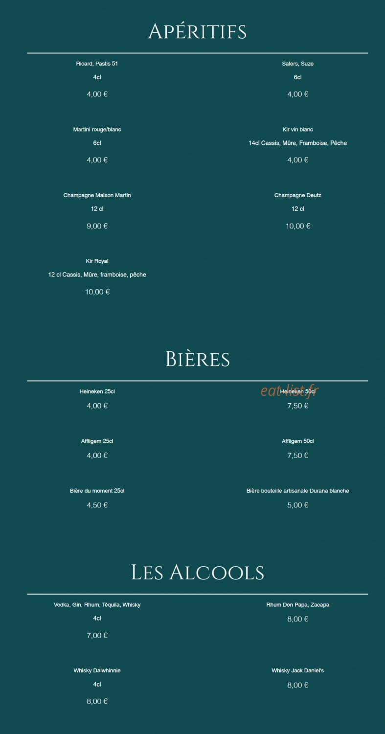 La Passerelle — carte page 3