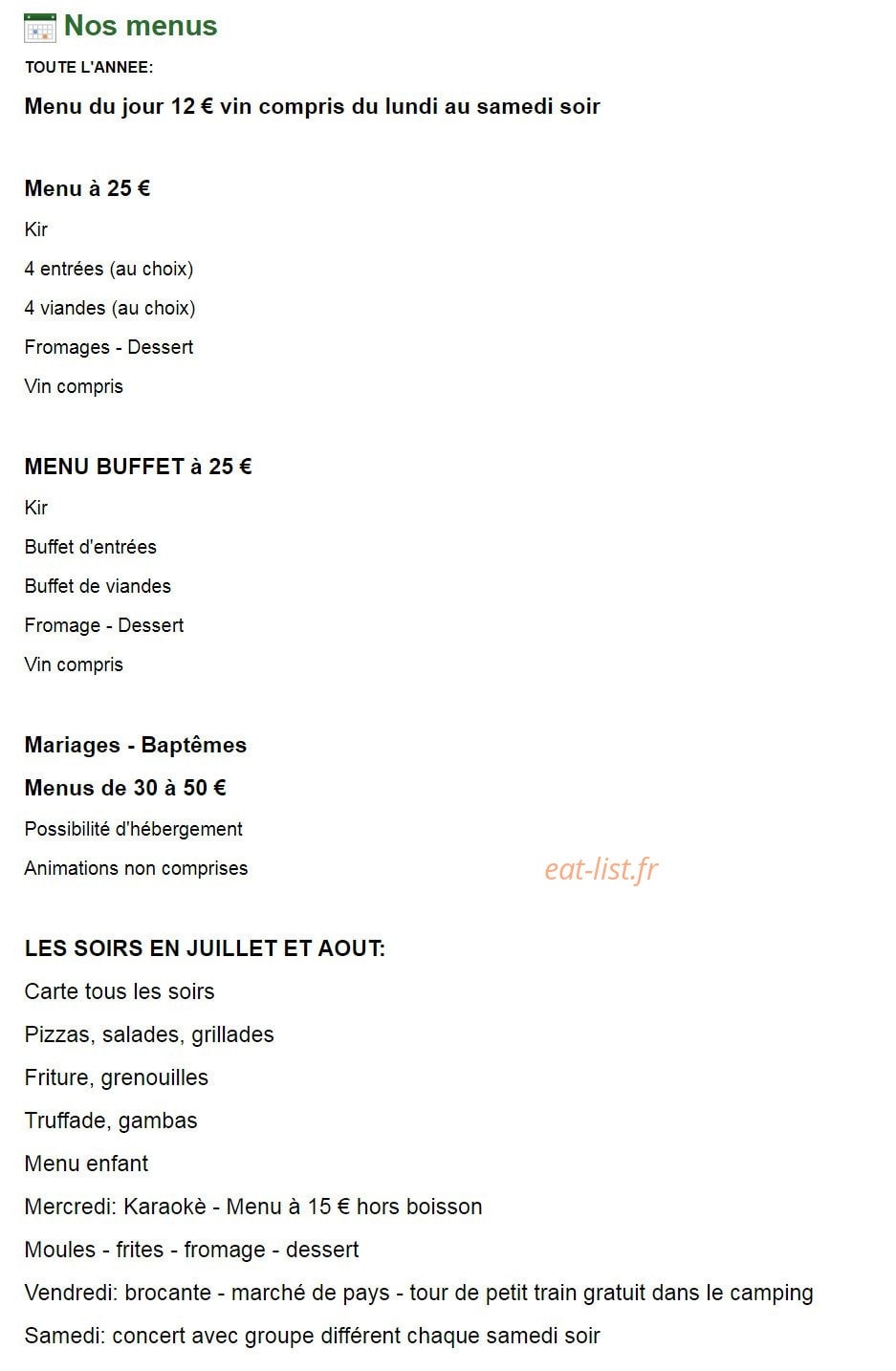 Les Sablons — carte page 1