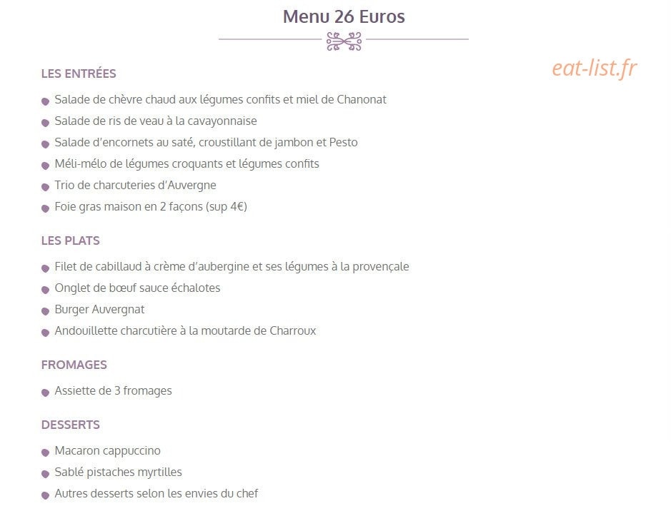 Maison de la Monne — carte page 1
