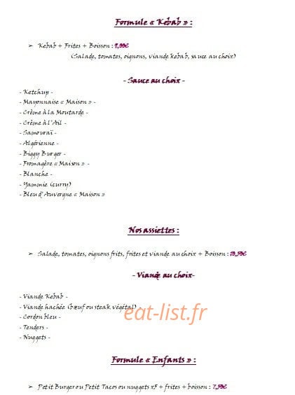 Auberge de Perol — carte page 4