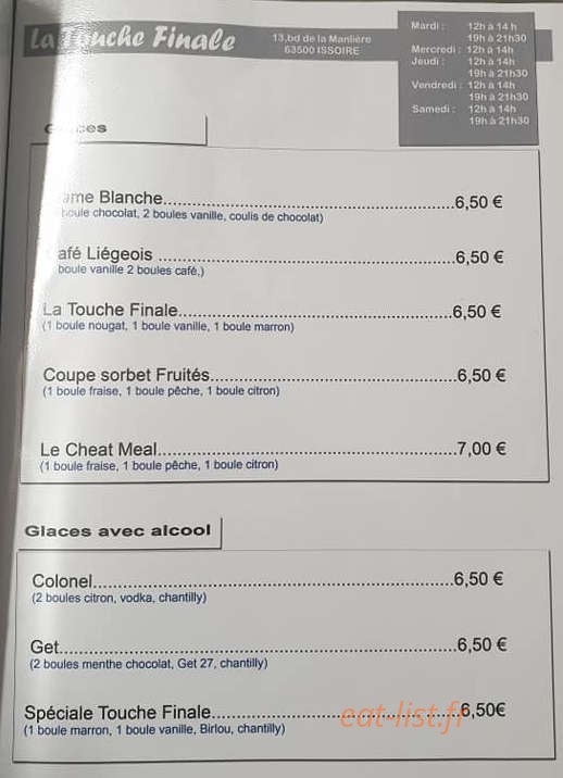 La Touche Finale — carte page 4