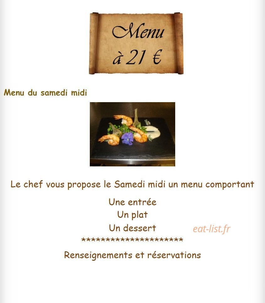 Le P'tit Roseau — carte page 2