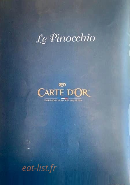 Le Pinocchio — carte page 14