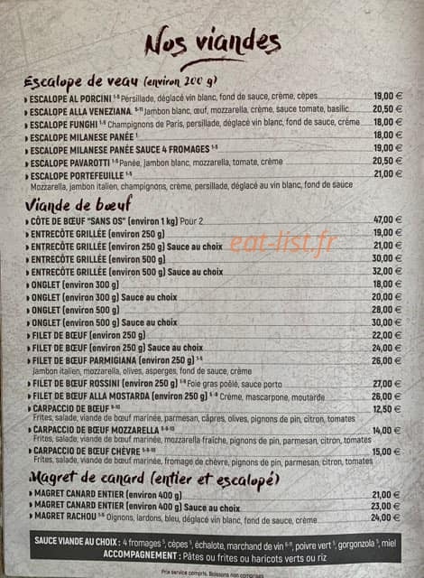 Le Pinocchio — carte page 4