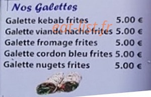 O'gourmand — carte page 3