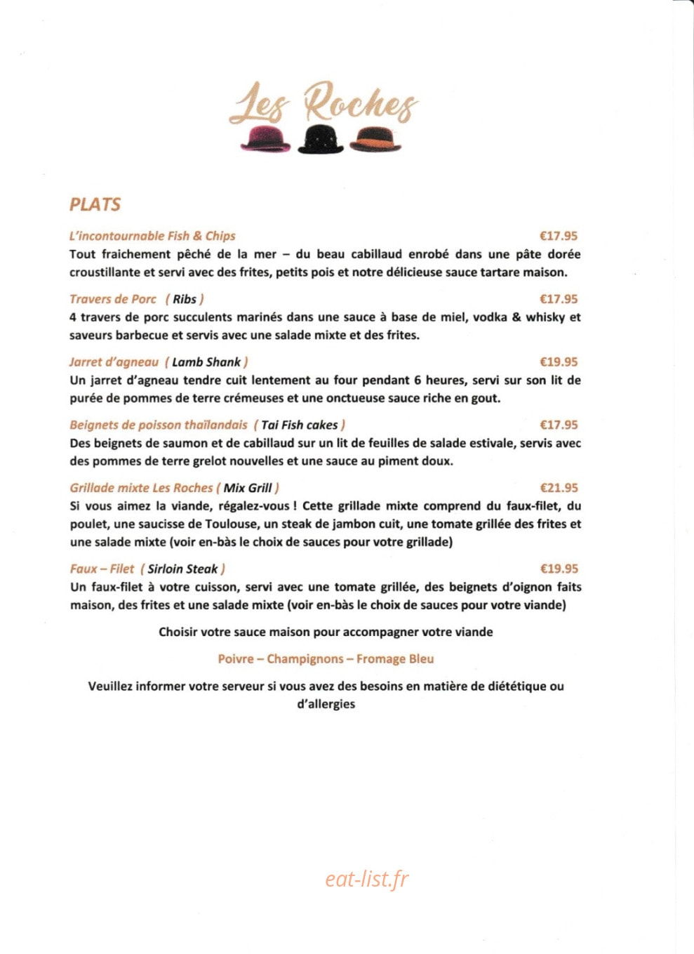Les Roches — carte page 2