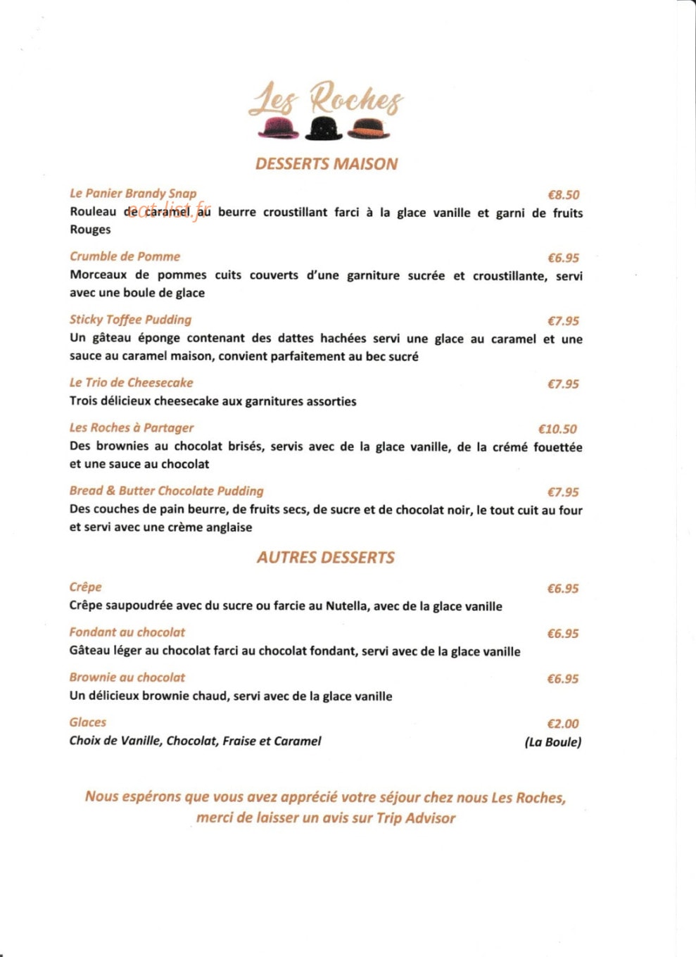 Les Roches — carte page 4
