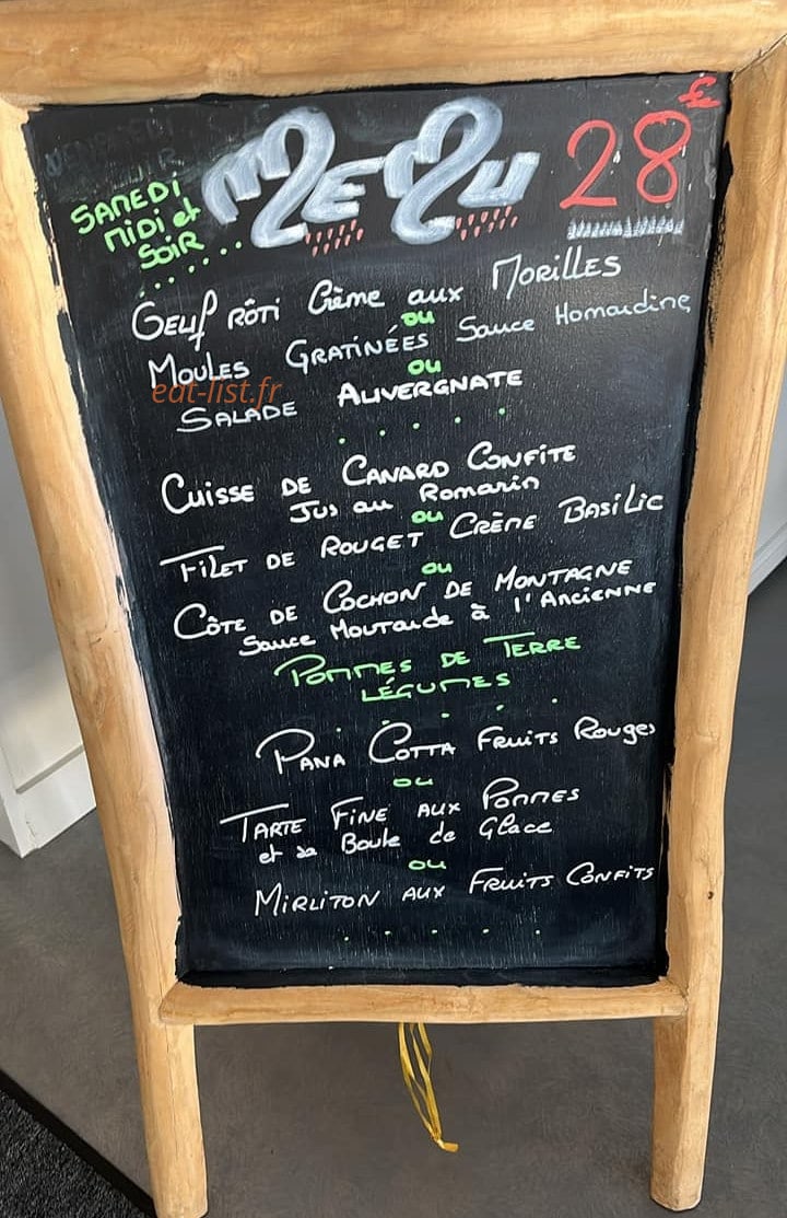 Aux deux pates — carte page 1