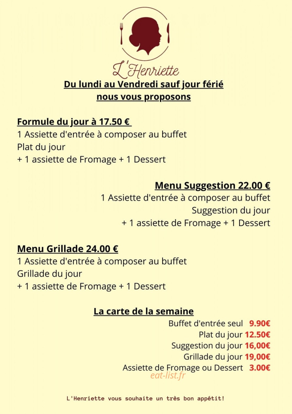 L'Henriette — carte page 1