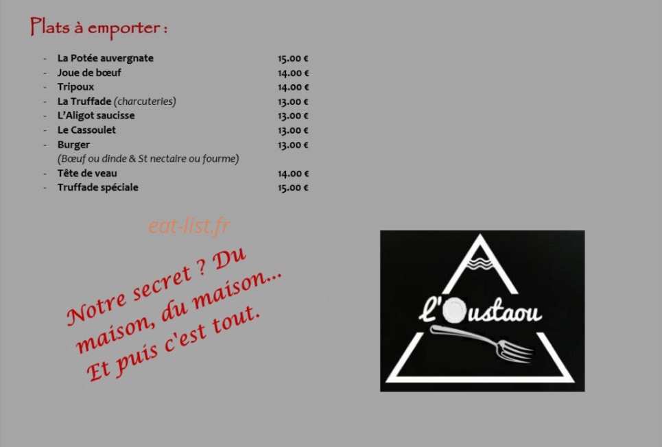 L'Oustaou — carte page 3