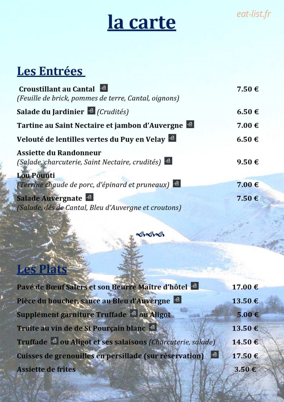Le Clos — carte page 2