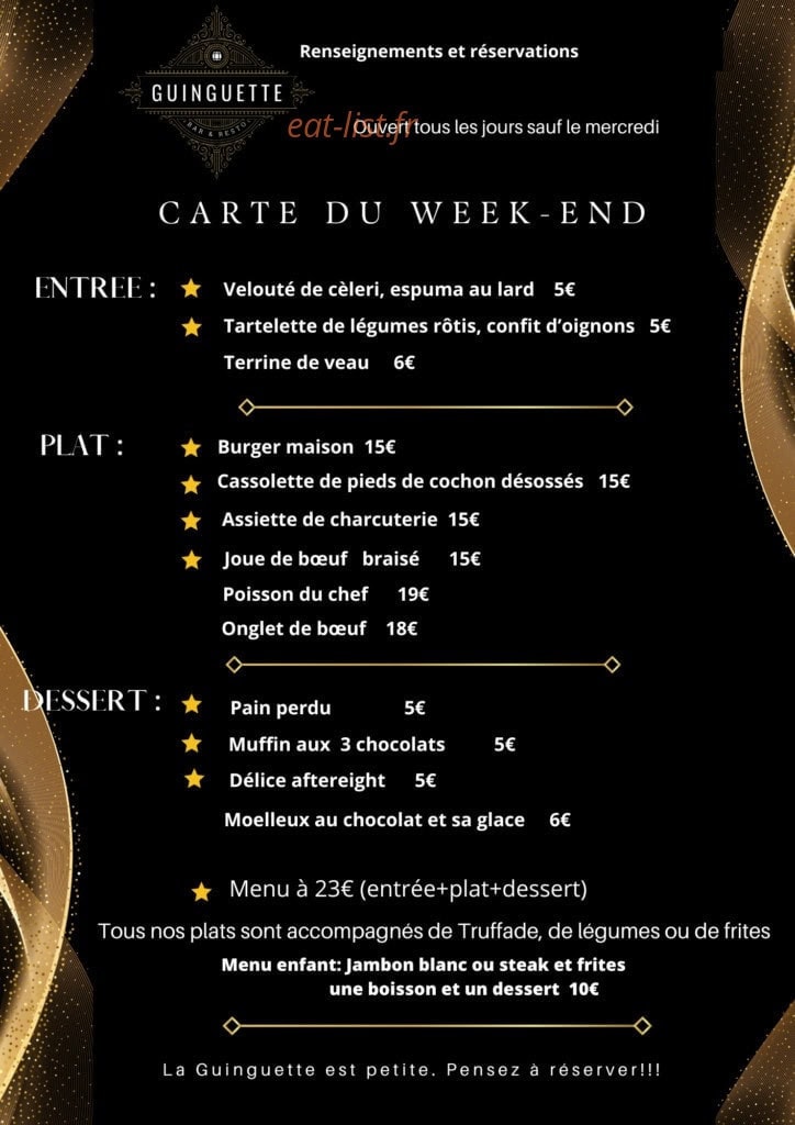 Guinguette de Biollet — carte page 1