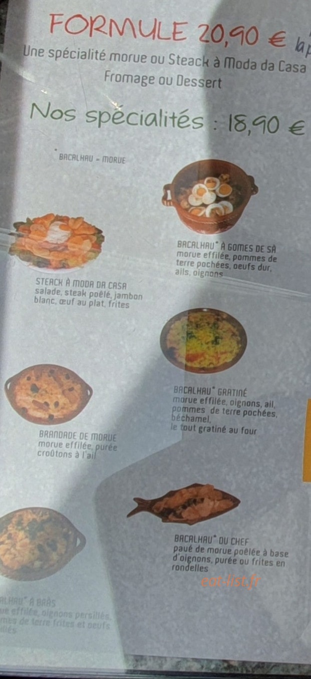 Delicio — carte page 1