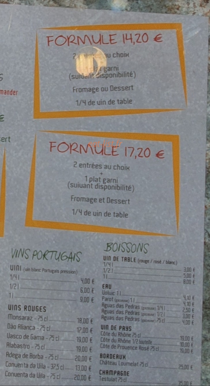 Delicio — carte page 3