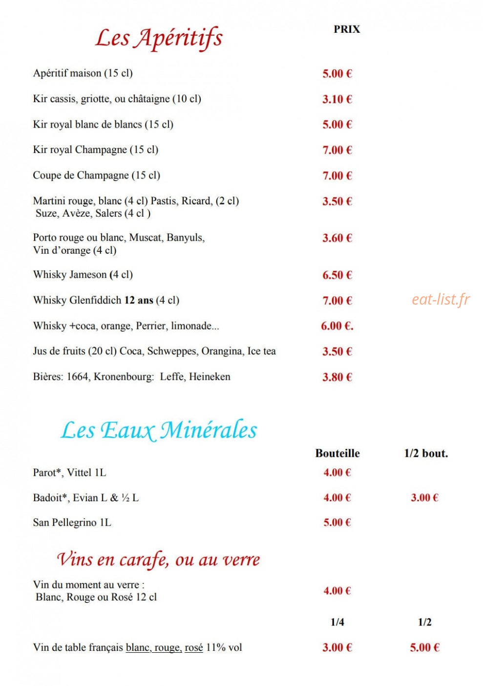 Au Pont de Raffiny — carte page 4