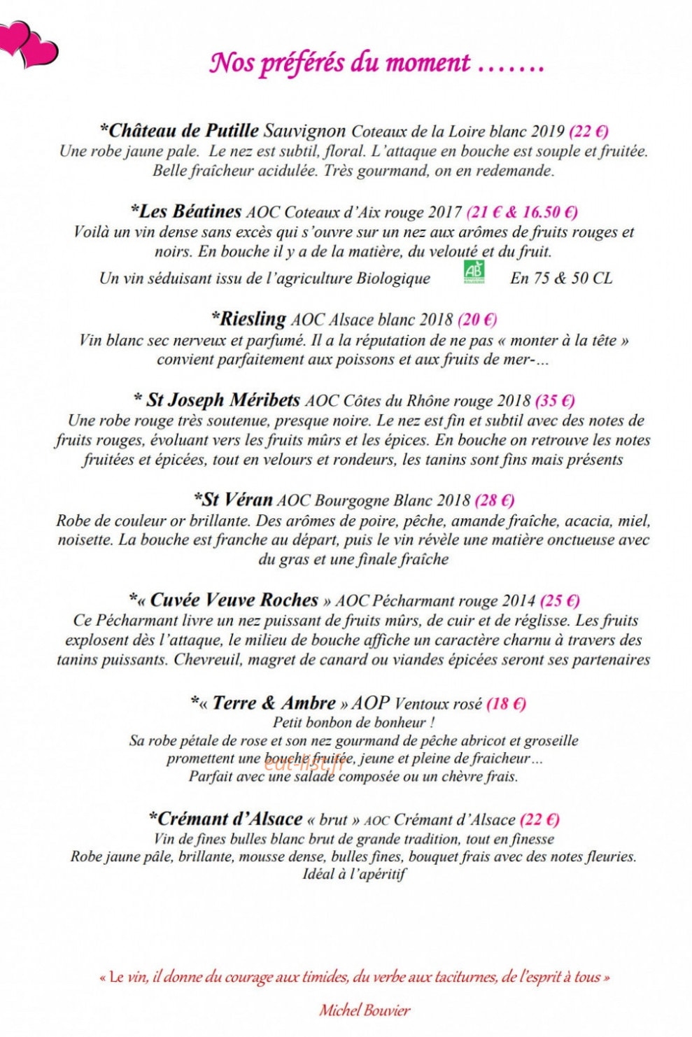 Au Pont de Raffiny — carte page 5