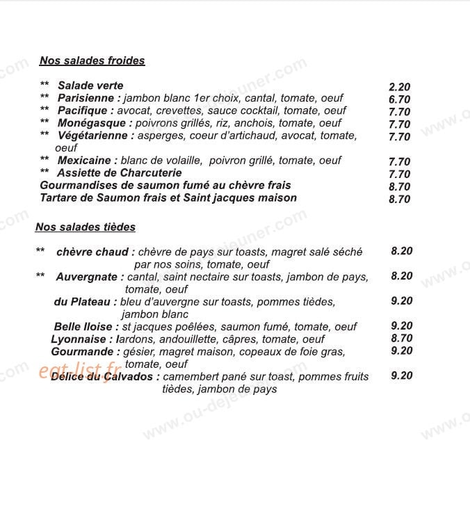 Le Dauphin — carte page 4