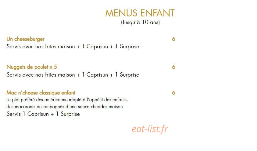Oncle Sam's — carte page 6