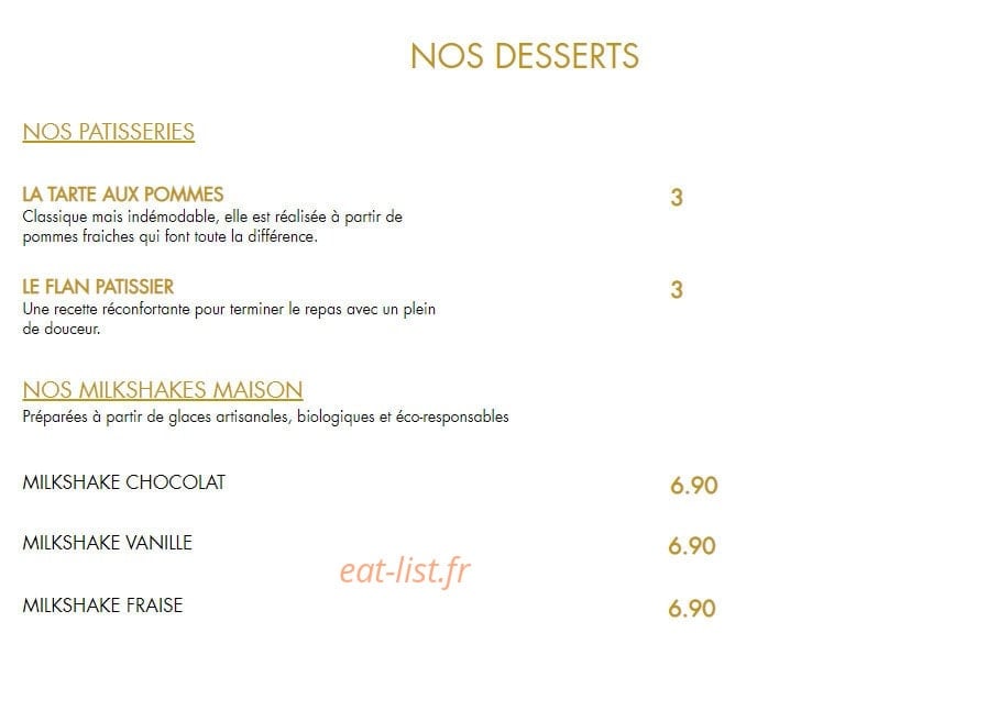 Oncle Sam's — carte page 14